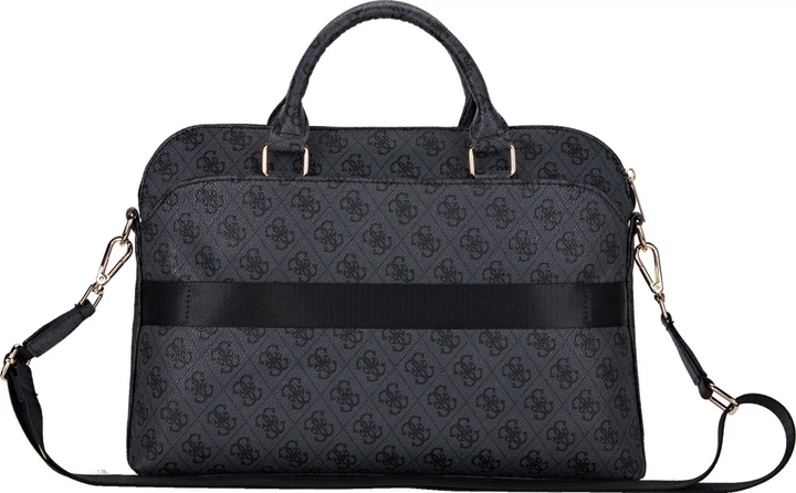 Сумка для ноутбука Guess 4G Zipper Pocket Triangle Logo 15" Black (GUCB15P4DPTK) - зображення 2