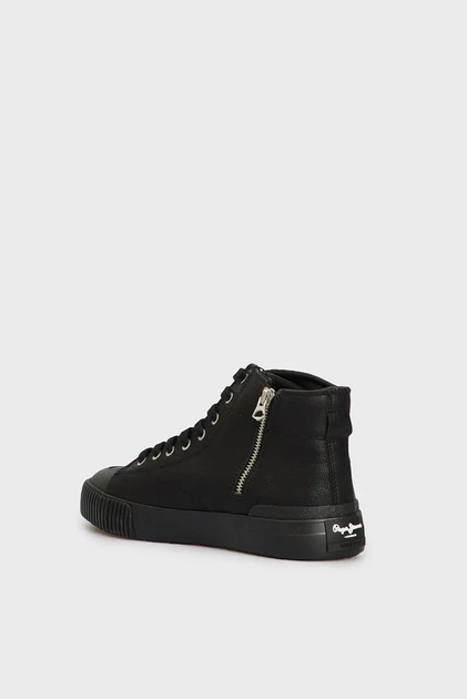 Чоловічі чорні кеди BEN MOON M Pepe Jeans 44 PMS31064 - изображение 5