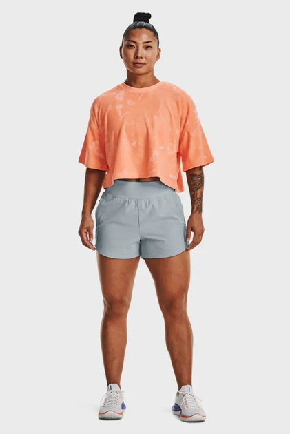 Жіночий персиковий топ Journey Terry SS Under Armour XS 1376914-868 - зображення 2