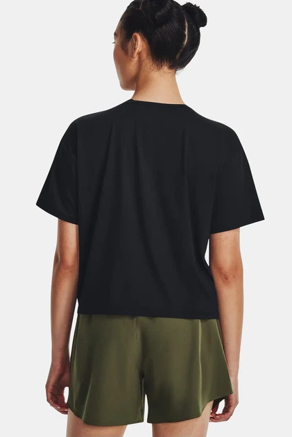 Жіноча футболка чорна Motion SS Under Armour L 1379178-001 - зображення 3