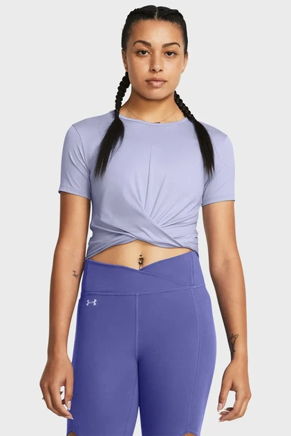 Футболка жіноча Motion Crossover Crop Under Armour XS 1383647-539 - Фото 1 Футболка жіноча Motion Crossover Crop Under Armour XS 1383647-539 - зображення 1