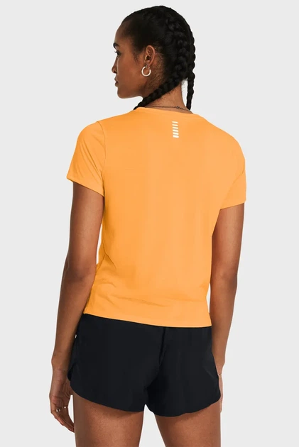 Жіноча оранжева футболка UA LAUNCH SHORTSLEEVE Under Armour XS 1382434-803 - зображення 2