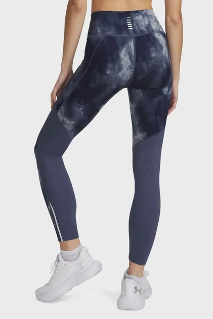 Жіночі темно-сірі тайтси UA Launch Ankle Print Tights Under Armour XS 1369772-044 - изображение 3
