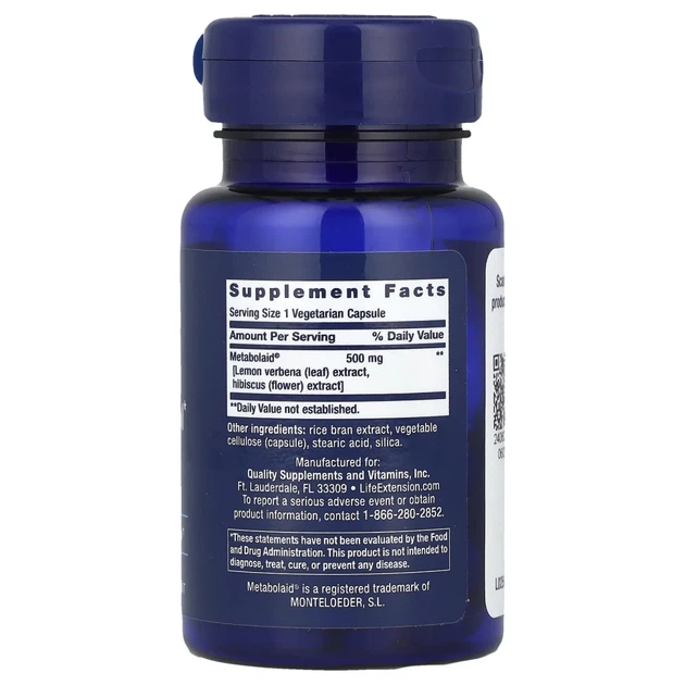 Зниження ваги та контроль апетиту Life Extension (Body Trim and Appetite Control) 30 капсул (LEX-25043) - Фото 2 Зниження ваги та контроль апетиту Life Extension (Body Trim and Appetite Control) 30 капсул (LEX-25043) - изображение 2