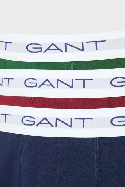 Чоловічі боксери (3 шт) TRUNK 3-PACK Gant S 902533003 - Фото 5 Чоловічі боксери (3 шт) TRUNK 3-PACK Gant S 902533003 - изображение 5
