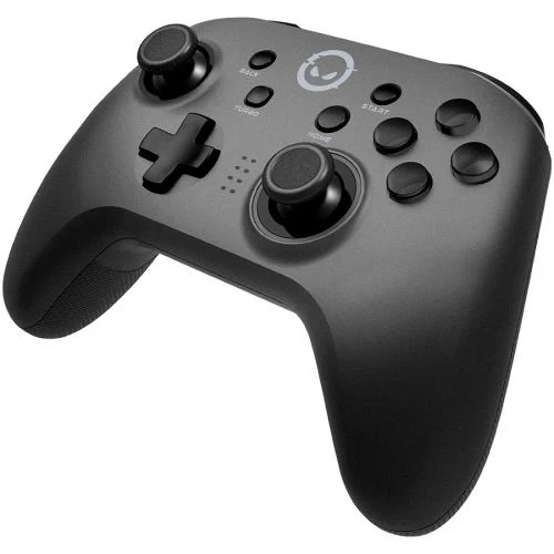 Геймпад Lorgar TRIX 510, Black, бездротовий (Bluetooth / 2.4GHz), Switch / PS3 / PC / Android / iOS, 16 кнопок, вібрація, LED підсвічування, акумулятор 600 mAh, кабель USB Type-C (LRG-GP510) - изображение 2