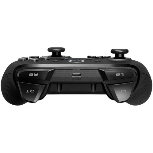 Геймпад Lorgar TRIX 510, Black, бездротовий (Bluetooth / 2.4GHz), Switch / PS3 / PC / Android / iOS, 16 кнопок, вібрація, LED підсвічування, акумулятор 600 mAh, кабель USB Type-C (LRG-GP510) - изображение 3