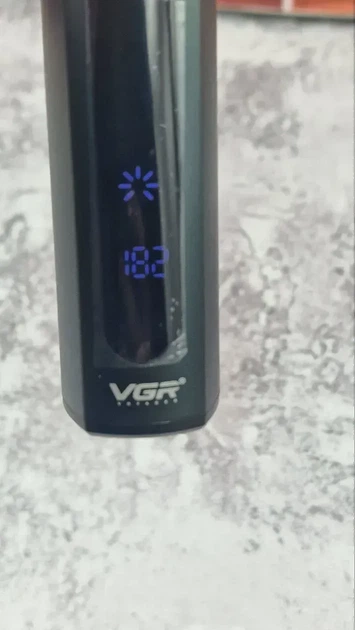 Роторна електробритва VGR V-310 — Акумулятор 2000 мАг, 200 хв роботи, вологозахист IPX7 та подвійні леза - зображення 2