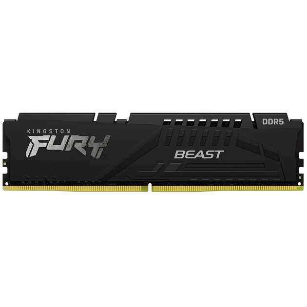 Модуль пам'яті Kingston FURY Beast Black DDR5-5600 8GB (KF556C36BBE-8) - Фото 2 Модуль пам'яті Kingston FURY Beast Black DDR5-5600 8GB (KF556C36BBE-8) - зображення 2
