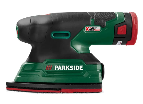 Аккумуляторная подробная шлифмашина Parkside 12V стартовый набор с аккумулятором 2Ah и зарядным устройством - изображение 4