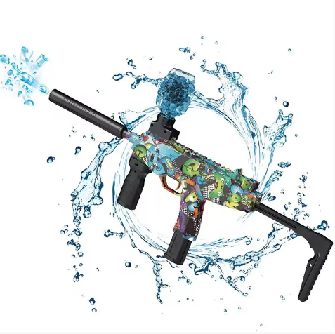 Бластер автоматичний MP9 Gel Ball 7–8 мм орбізи 10500 шт акумулятор USB зарядка дальність до 25 м гідрогель ігровий набір - Фото 2 Бластер автоматичний MP9 Gel Ball 7–8 мм орбізи 10500 шт акумулятор USB зарядка дальність до 25 м гідрогель ігровий набір - зображення 2