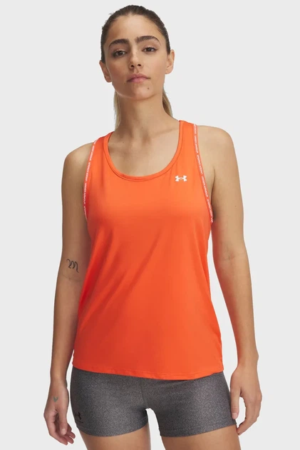 Жіноча помаранчева майка Tech Knockout Tank Under Armour XS 1389851-847 - Фото 1 Жіноча помаранчева майка Tech Knockout Tank Under Armour XS 1389851-847 - изображение 1