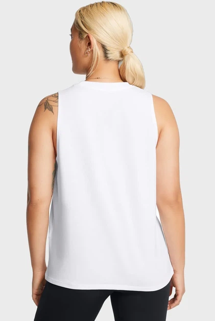 Майка жіноча UA Rival Muscle Tank Under Armour MD 1383659-100 - зображення 2