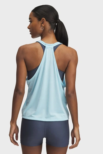 Жіноча блакитна майка Tech Swing Tank Under Armour SM 1389854-494 - изображение 2