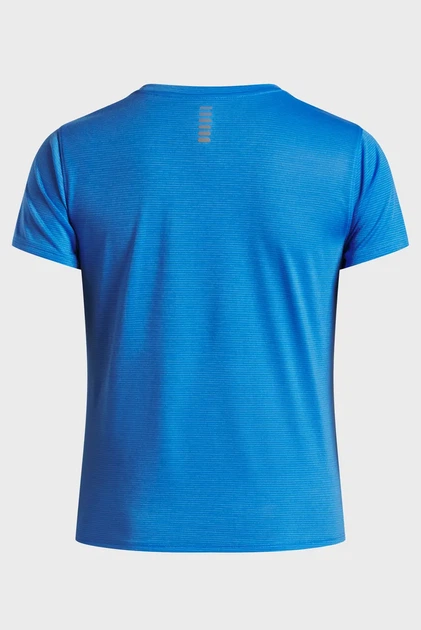 Жіноча синя футболка UA Launch Shortsleeve Under Armour M 1382434-402 - изображение 4