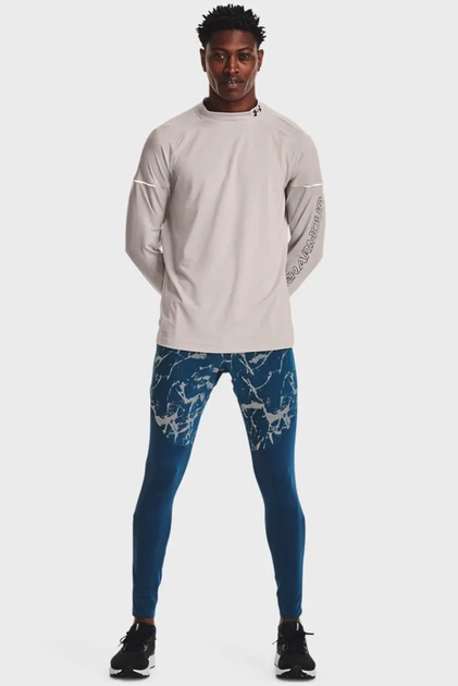 Чоловічі сині тайтси UA OUTRUN THE COLD Under Armour M 1373213-437 - Фото 2 Чоловічі сині тайтси UA OUTRUN THE COLD Under Armour M 1373213-437 - зображення 2