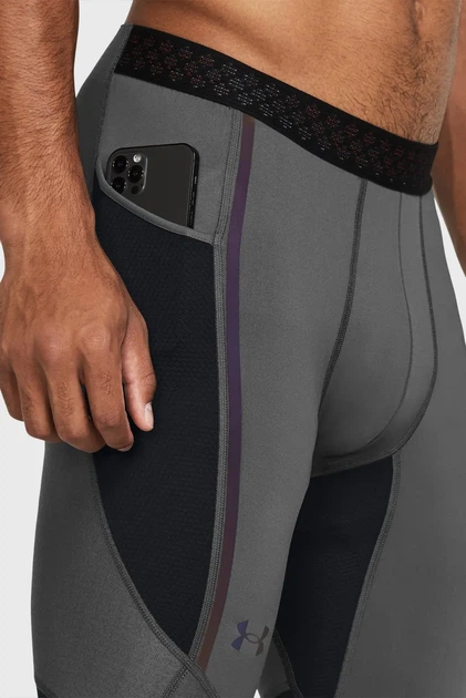 Чоловічі сірі тайтси UA SmartForm Rush 2.0 Lg NOV Under Armour SM 1379819-025 - зображення 3