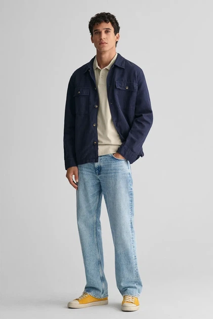 Чоловіче бежеве поло TIPPING SS PIQUE POLO Gant XXL 2062034 - изображение 2