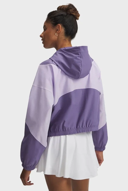 Жіноча фіолетова вітровка Rival Woven Jkt HD Under Armour XL 6004849-520 - зображення 2