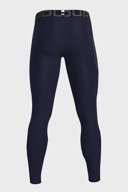 Чоловічі темно-сині тайтси UA HG Armour Leggings Under Armour XL 1361586-410 - изображение 6
