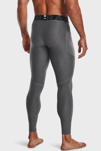 Чоловічі сірі тайтси UA HG Armour Leggings Under Armour XXL 1361586-090 - изображение 3