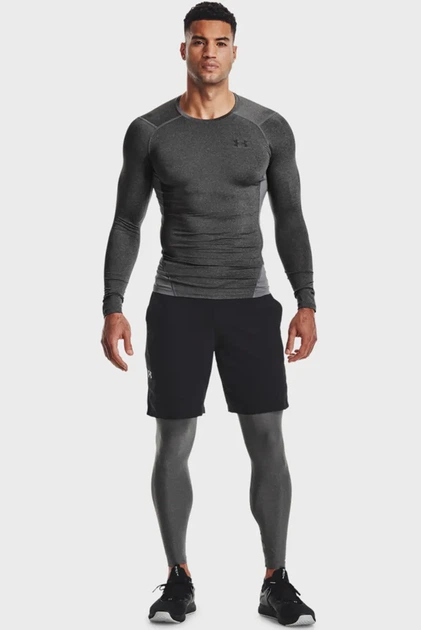 Чоловічі сірі тайтси UA HG Armour Leggings Under Armour XL 1361586-090 - изображение 4