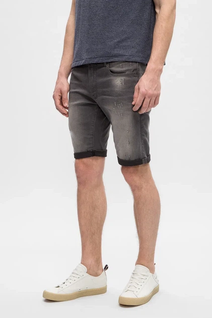 Чоловічі сірі джинсові шорти 3301 G-Star RAW 31 D10481,6132 - зображення 2