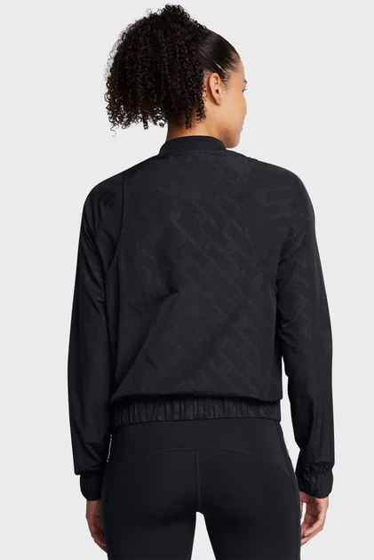 Жіноча чорна вітровка Run Anywhere Jacket Under Armour XL 1386346-001 - зображення 3