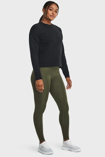 Жіночий чорний світшот Unstoppable Flc Crew Under Armour XS 1379835-001 - зображення 2