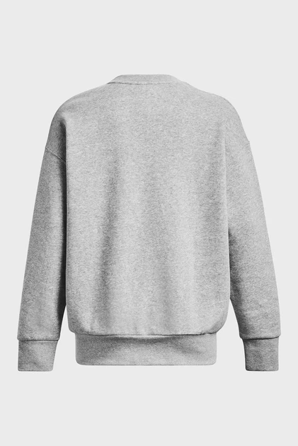 Жіночий світло-сірий світшот Essential Flc OS Crew Under Armour L 1379475-012 - изображение 8