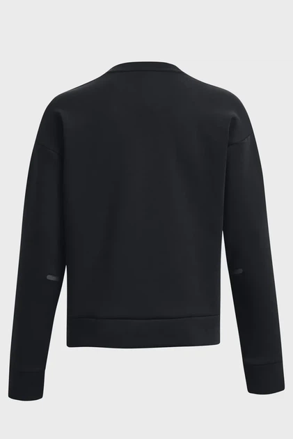 Жіночий чорний світшот Unstoppable Flc Crew Under Armour XS 1379835-001 - зображення 6