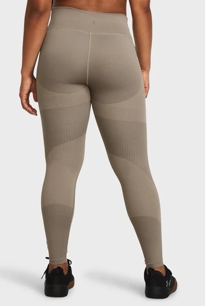 Жіночі коричневі тайтси Vanish Elite Seamless AnkLeg Under Armour LG 1383550-200 - зображення 3