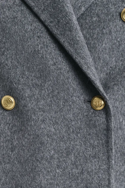 Жіноче сіре вовняне пальто HANDSTITCHED Gant L 4700383 - Фото 6 Жіноче сіре вовняне пальто HANDSTITCHED Gant L 4700383 - изображение 6