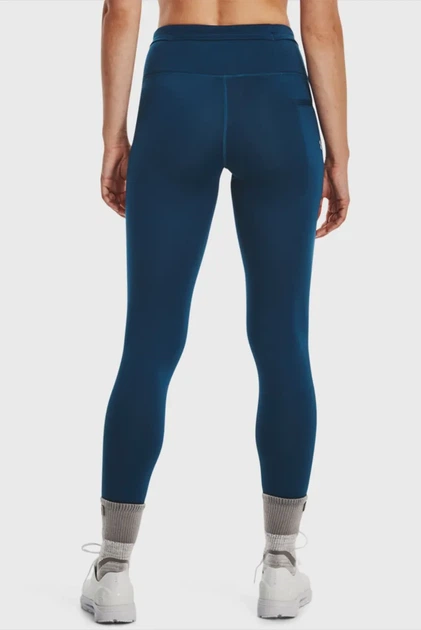 Жіночі сині тайтси UA OutRun the Cold Tight II Under Armour S 1373326-437 - изображение 3