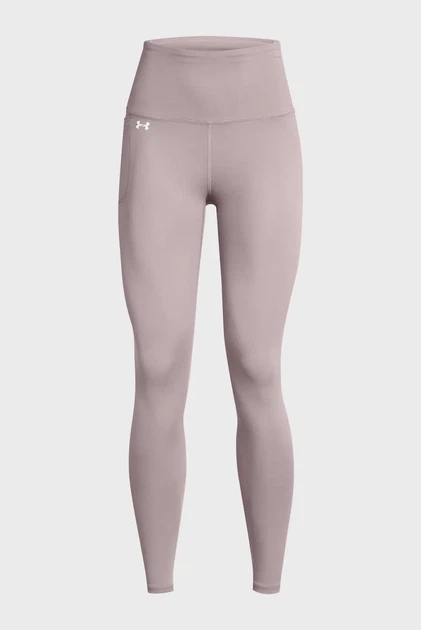 Жіночі пудрові тайтси Motion UHR Legging Under Armour XS 1383607-015 - зображення 5