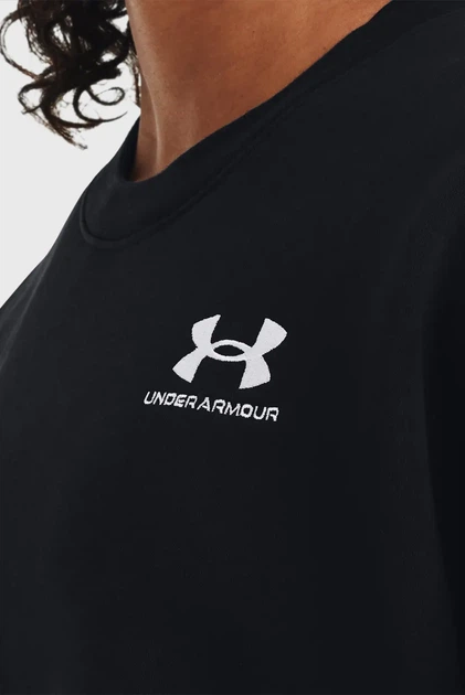 Жіночий чорний світшот Essential Flc OS Crew Under Armour S 1379475-001 - изображение 4