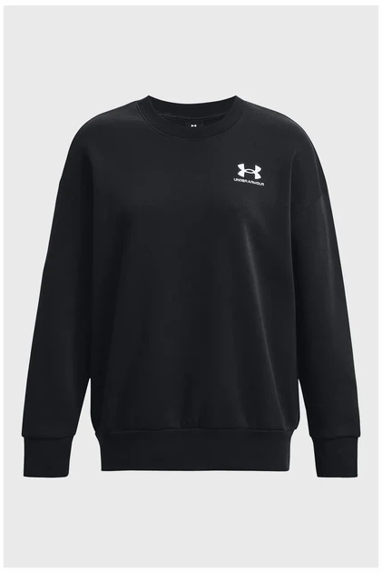 Жіночий чорний світшот Essential Flc OS Crew Under Armour S 1379475-001 - изображение 5