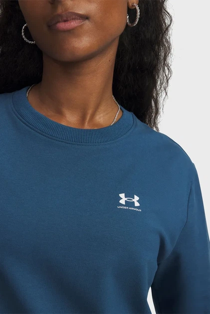 Жіночий синій світшот Sport Terry Crew-BLU Under Armour XS 6011016-498 - Фото 3 Жіночий синій світшот Sport Terry Crew-BLU Under Armour XS 6011016-498 - зображення 3