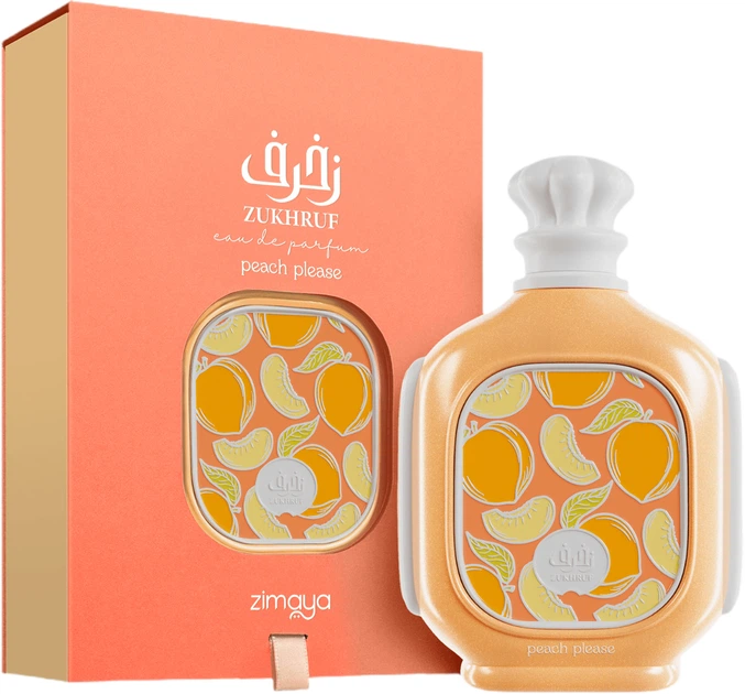 Woda perfumowana unisex Zimaya Zukhruf Peach Please 100 ml (6290171077299) - obraz 2