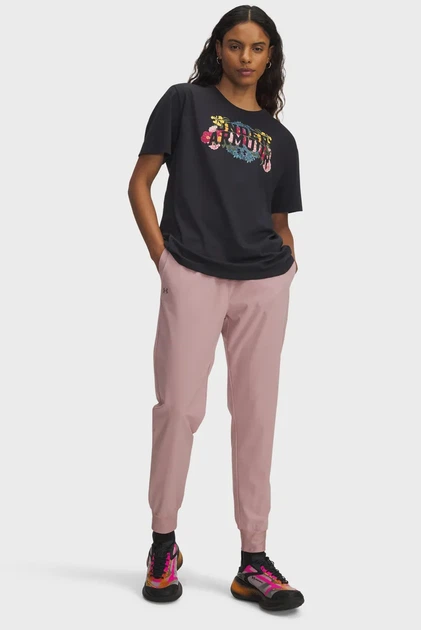 Жіночі спортивні штани UA Rival Hi Rise Woven Pant Under Armour XS 1382727-673 - зображення 2