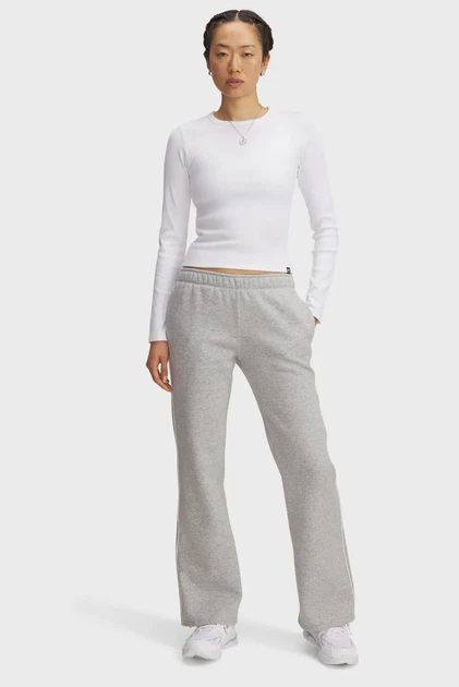 Жіночі спортивні штани UA Rival Flc Piped Pant Under Armour XL 6003711-011 - зображення 2