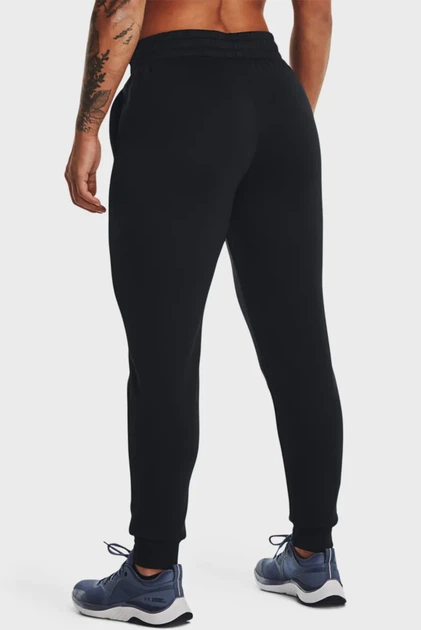 Жіночі чорні спортивні штани Armour Fleece Under Armour XS 1373054-001 - зображення 3