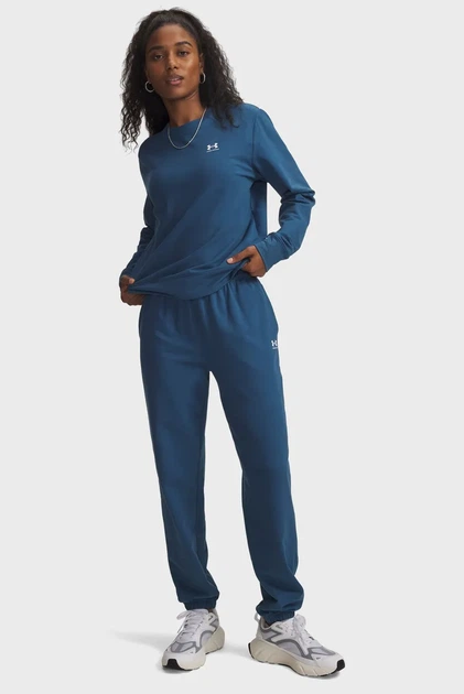 Жіночі сині спортивні штани Sport Terry Jogger-BLU Under Armour S 6011020-498 - Фото 2 Жіночі сині спортивні штани Sport Terry Jogger-BLU Under Armour S 6011020-498 - изображение 2