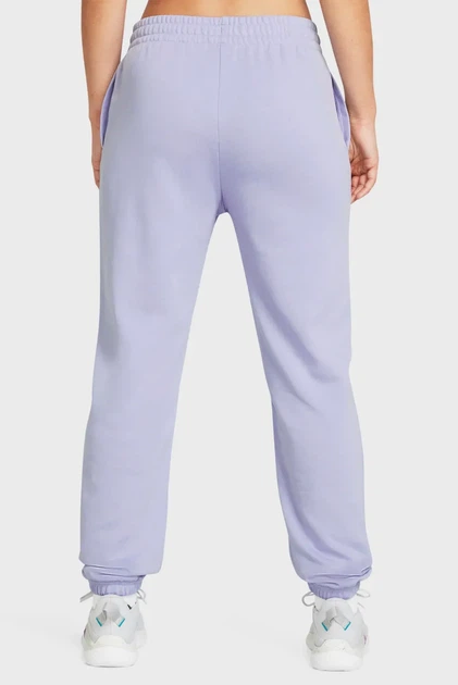 Жіночі бузкові спортивні штани UA Rival Terry Jogger Under Armour MD 1382735-539 - изображение 3