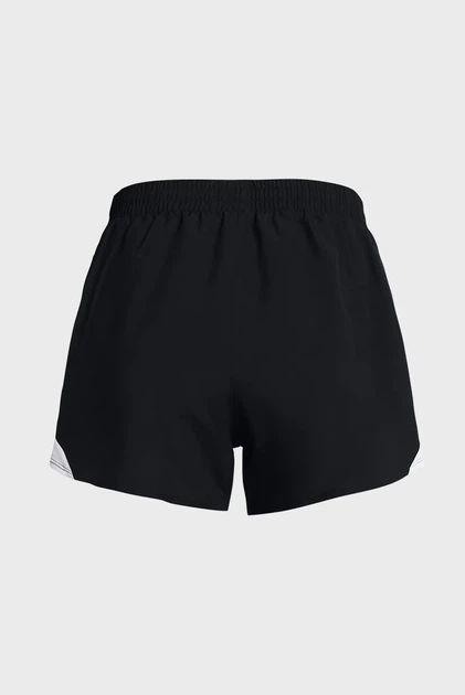 Жіночі чорні шорти UA Fly By 3'' Shorts Under Armour XS 1382438-002 - изображение 6