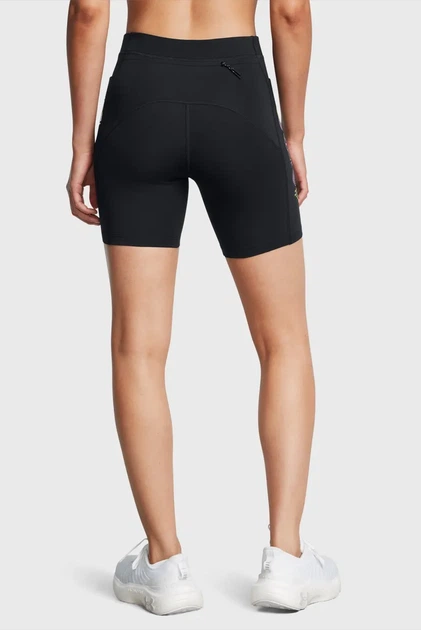 Жіночі чорні велосипедки UA Run Anywhere Shorts Under Armour L 1386345-001 - Фото 2 Жіночі чорні велосипедки UA Run Anywhere Shorts Under Armour L 1386345-001 - изображение 2