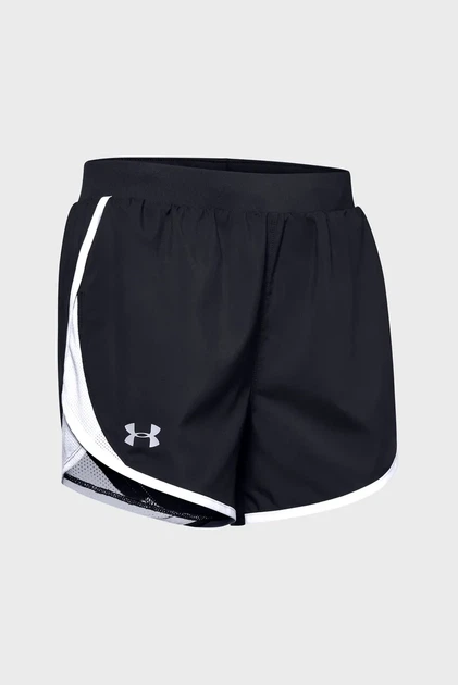 Жіночі чорні шорти UA Fly By 2.0 Short-BLK Under Armour XS 1350196-002 - зображення 8
