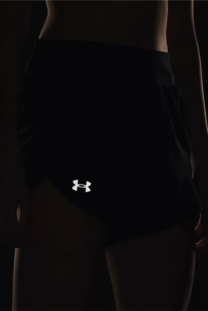 Жіночі чорні шорти UA Fly By Elite HI SHORT Under Armour S 1373328-002 - Фото 4 Жіночі чорні шорти UA Fly By Elite HI SHORT Under Armour S 1373328-002 - изображение 4