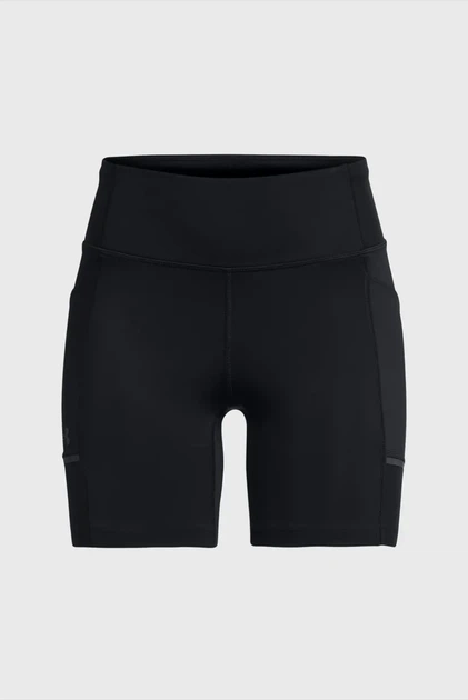Жіночі чорні велосипедки UA Fly Fast 6 Short Under Armour XL 1383418-001 - зображення 4