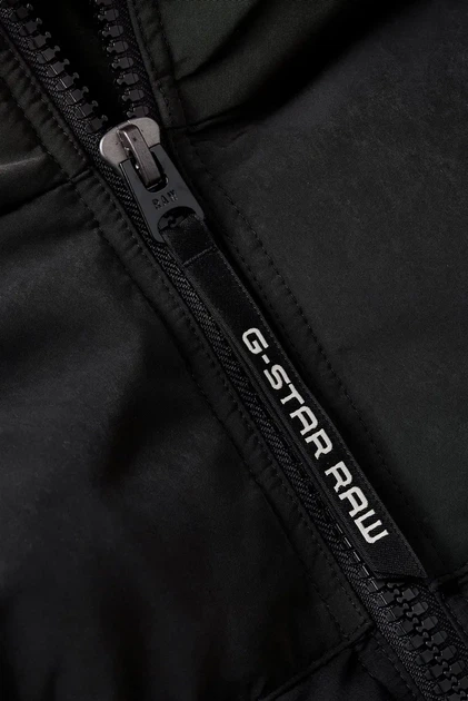 Чоловіча чорна куртка Expedition puffer G-Star RAW S D23645,D712 - изображение 6